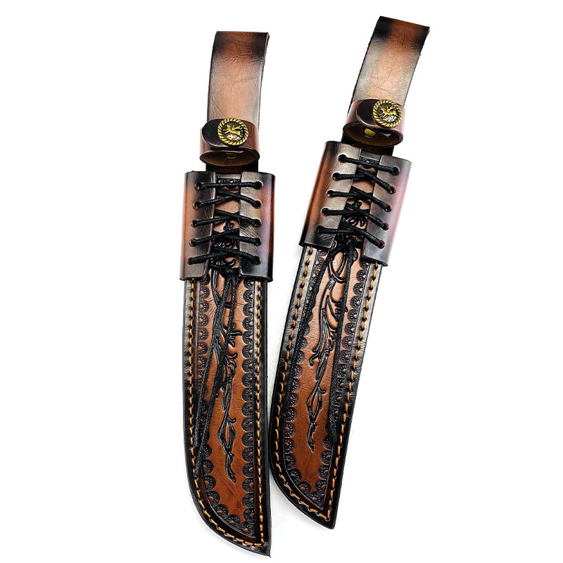 Knife Hunting Fixed Blade - Оболочка для ножа из натуральной воловьей
