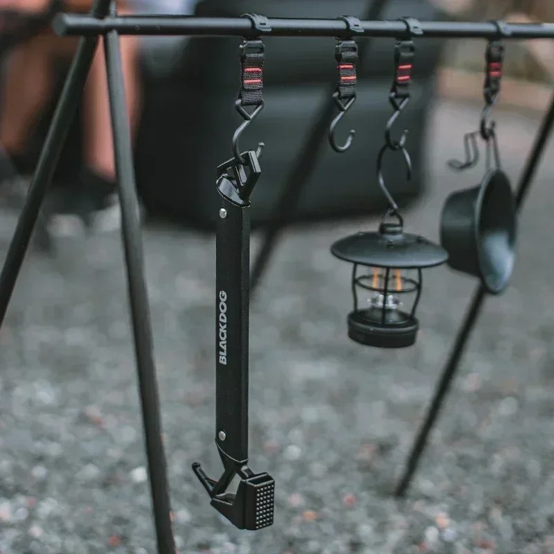 Hunting Camp Outdoor Supplies - Молоток для кемпинга BLACKDOG: Ультралегкий многофункциональный