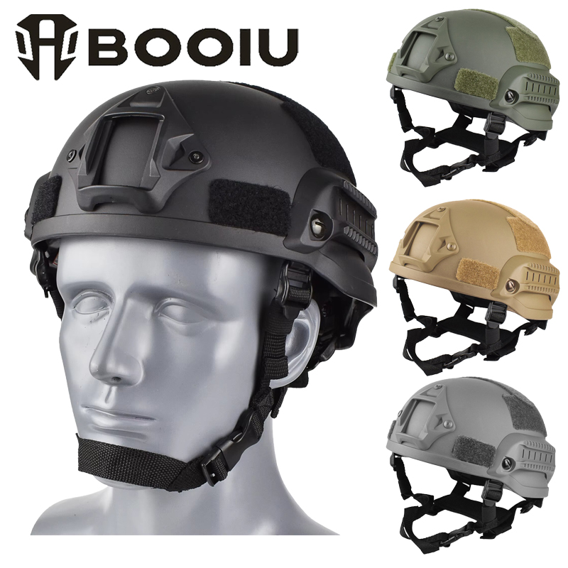 Outdoor Hunting Equipment - Тактический шлем BOOIU MICH 2002, легкий,