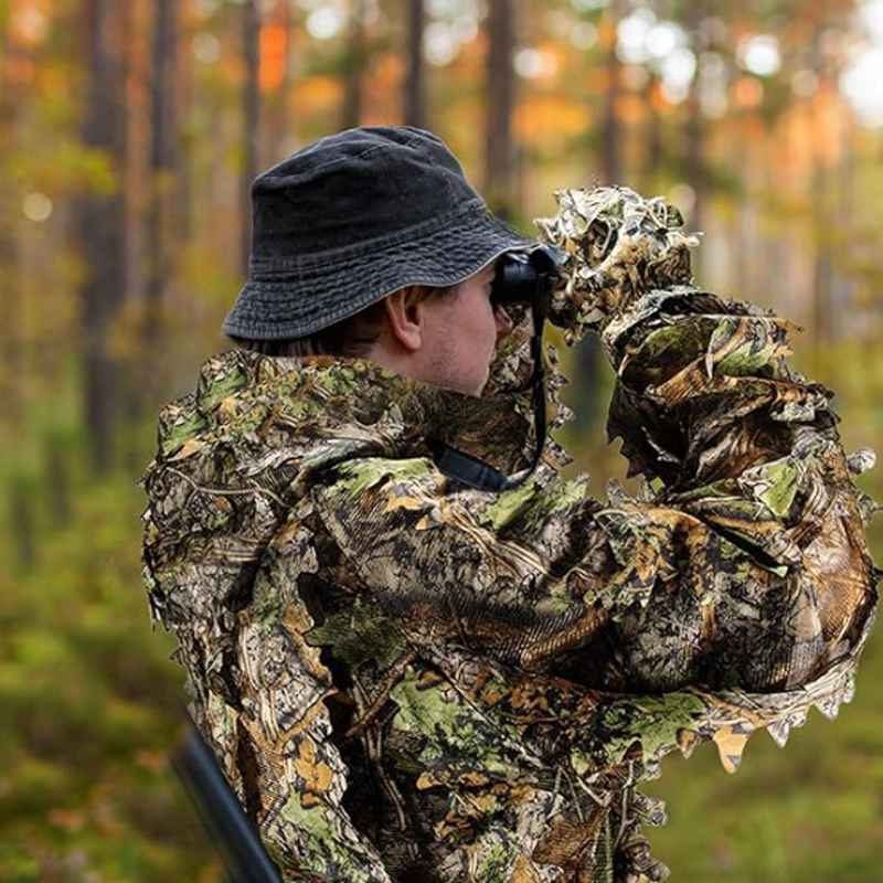 Охотничий костюм с листьями дж – обзор и цена Outdoor Hunting Photography
