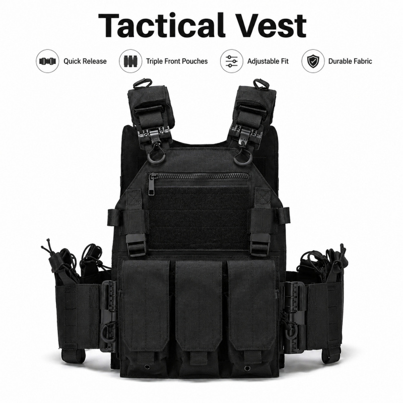 Тактический жилет из полиэстер – обзор и цена Outdoor Hunting Magazines